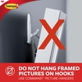 thumbnail image 4 of Command™ Designer Hook 17081BN-3EF, Brushed Nickel, Medium, 4 of 12