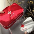thumbnail image 4 of tamizeot Sac de Rangement d'Urgence Randonnée Pilules Coton-Tige Organisateur Étui de Transport Rouge 1Ensemble, 4 of 6