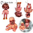 thumbnail image 2 of Halloween Decorations Haunted Doll Prop Scary Creepy Zombie Baby Ornament, 2 of 5