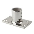 thumbnail image 2 of Stainless Steel 22/25Mm Handrail Fittings 90° Rectangular Base Tube Pipe Base 25Mm Mingyqi, 2 of 9