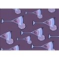 thumbnail image 1 of Ahgly Company Machine Washable Indoor Rectangle Transitional Plum Purple Area Rugs, 2' x 4', 1 of 7