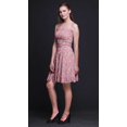 thumbnail image 3 of Bimba Floral Printed Women Smocked Waist Top Spaghetti Strap Mini Sun Dress-Large, 3 of 5
