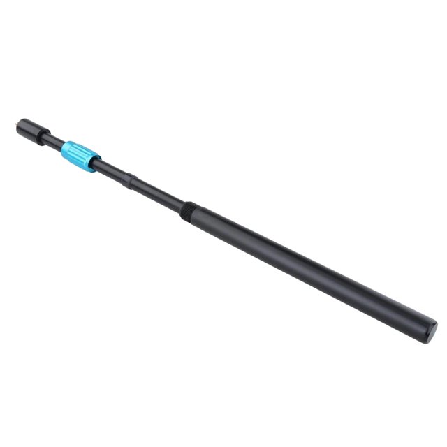 DYNWAVECA Rallonge d'Extrémité pour Queue de Billard Snooker, Alliage d'Aluminium, Accessoire Compact de 21 Pouces, Rallonge de Queue de Piscine pour Jeux et Entraînement, Ronde