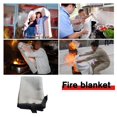 thumbnail image 2 of Grande Couverture d'Urgence contre l'Incendie à Dégagement Rapide en Étui Version Anglaise G6K4, 2 of 9