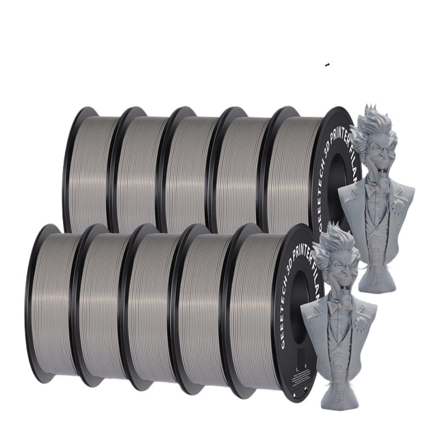 10Kg PLA Filament Plastic For 3D Printer 1.75mm,Tangle-Free, 3d Printing Wire Materials Vacuum Packaging ,Smoother Printing Experience