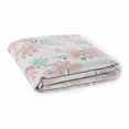 thumbnail image 1 of Kushies Cotton Percale Fitted Crib Sheet - Watercolour Flowers, 1 of 4