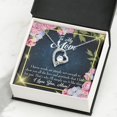thumbnail image 3 of Pour Maman Mots Pas Assez pour Toujours Collier w Message Carte, 3 of 7