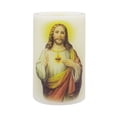 thumbnail image 4 of Mainstays 5" Unscented LED Wax Pillar Candle - Sacred Heart, 4 of 5