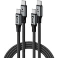 thumbnail image 1 of OXAA USB C to USB C Fast Charging Cable 60W, Durable & High-Speed, Compatible with iOS, Android, and Laptops, 1 of 8