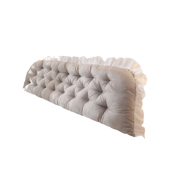 Ohufall Large Soft Bedside Cushion Hotel Quality Comfortable Back Support Pillow For Bedroom Bed Decorative Home Goods