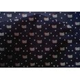 thumbnail image 4 of oneOone Cotton Silk Fabric Dot & Cat Face Animal Fabric Prints by Yard 42 Inch Wide, 4 of 4