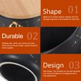 thumbnail image 3 of Tea Storage Jar Ceramic Candy Tea Container Sealed Simple Shaped Tea Holder with Lid, 3 of 5