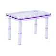 thumbnail image 4 of Milaget Hamster Platform with Pillars Pet Cage Playground Small Animals Platform Violet, 4 of 9