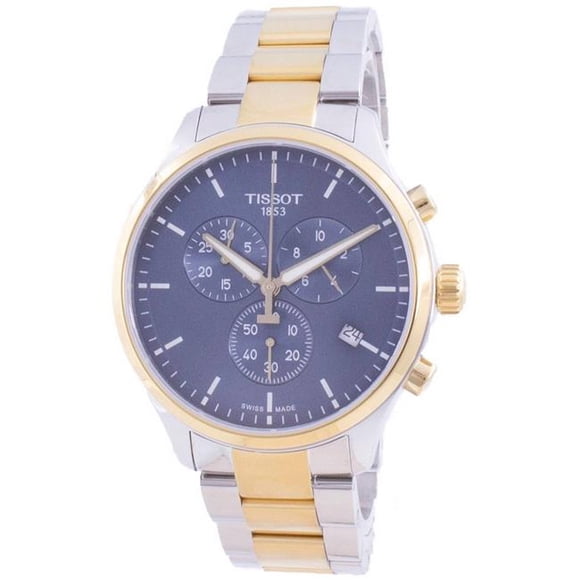 Tissot T116.617.22.041.00 45 mm T-Sport Chrono XL Classic Quartz 100M Men Sports Watch, Black