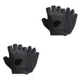 thumbnail image 2 of Wweixi 1 Pair Sports Gloves Portable Outdoor Cycling Breathable Shock Absorption Mitts Elastic Nonslip Riding Protection Mittens Black S 2PCS, 2 of 6