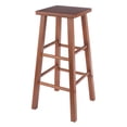 thumbnail image 1 of Carrick Bar Stool with Square Seat in Teak Finish, 1 of 3