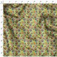 thumbnail image 4 of Soimoi Polyester Crepe Fabric Donuts Food Print Fabric by Yard 42 Inch Wide, 4 of 5