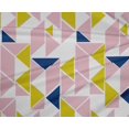thumbnail image 4 of oneOone Polyester Lycra Fabric Parallelogram & Triangle Geometric Print Fabric By The Yard 56 Inch Wide, 4 of 4