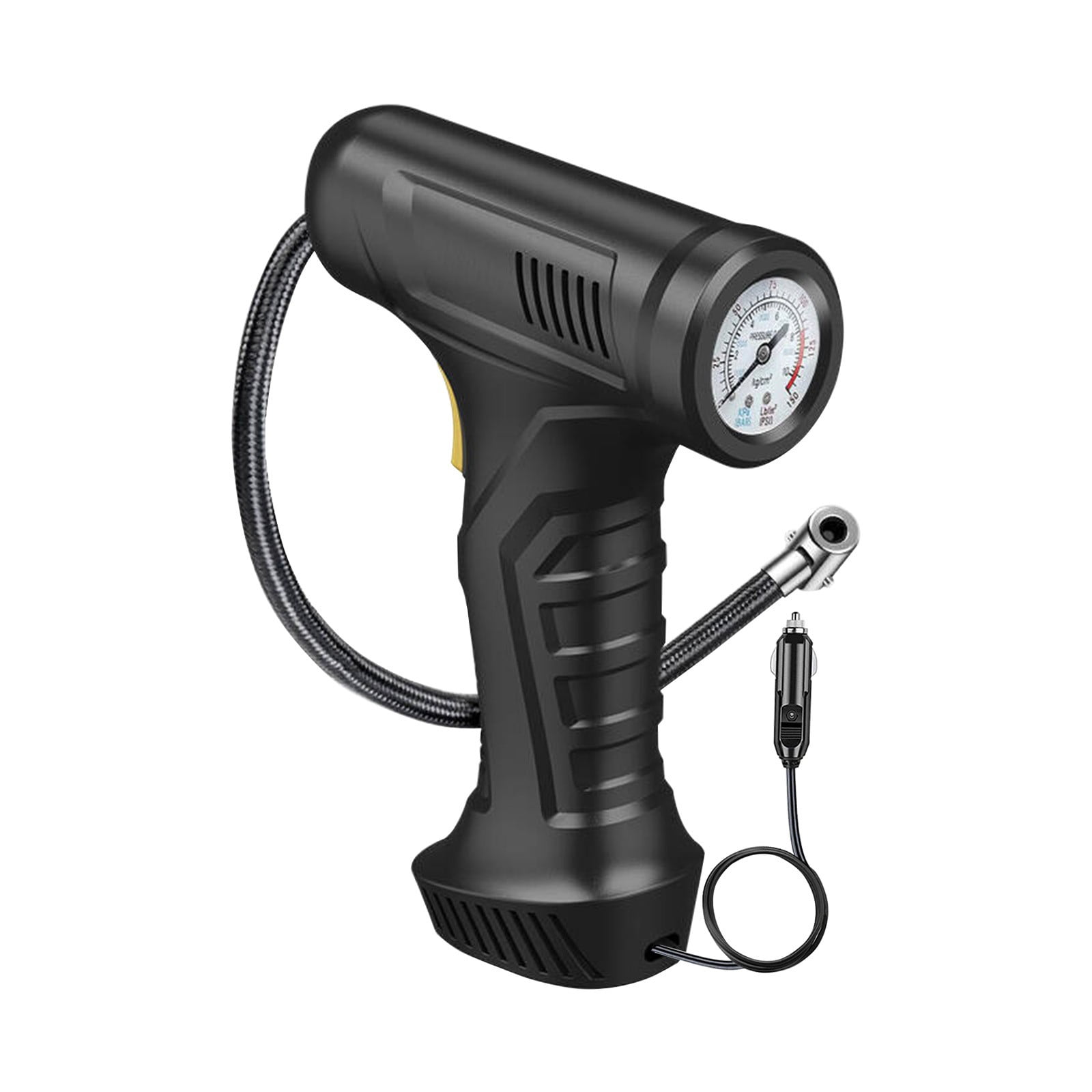 150Psi Tire Inflator Portable A-Ir Compressor A-Ir Pump For Car Tires 12V Auto Tire Pump With Digital Pressure Gauge With Emergency Led Light