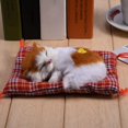 thumbnail image 1 of Peahefy Simulation Cat, Simulation Cat Toy, Fine Worksmanship Fine Decoration At Home Simulation Sleeping Cat Christmas Gifts Good Gift For Kids, 1 of 8