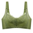 thumbnail image 1 of Timegard Plus Size Bras for Women No Underwire Lace Lightweight Full Coverage Comfort Daily Bralette, 1 of 7