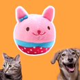thumbnail image 1 of SIfdSeng Puppy Squeaking Plush Dog Toy Bag Small Plush Puppy Chewing Toy Loose and Squeaking Dog Toy Cute Plush Pet Toy Puppy Teething Toys Dog Interactive Toys Birthday Dog Toy, 1 of 5