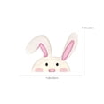 thumbnail image 3 of Birdeem Easter Window Decorations, Living Room Decorations, Easter Bunny Cute Animals Window Decoration Childrens Room Stickers, Easter Window Stickers, Personalized Easter Bunny, 3 of 6