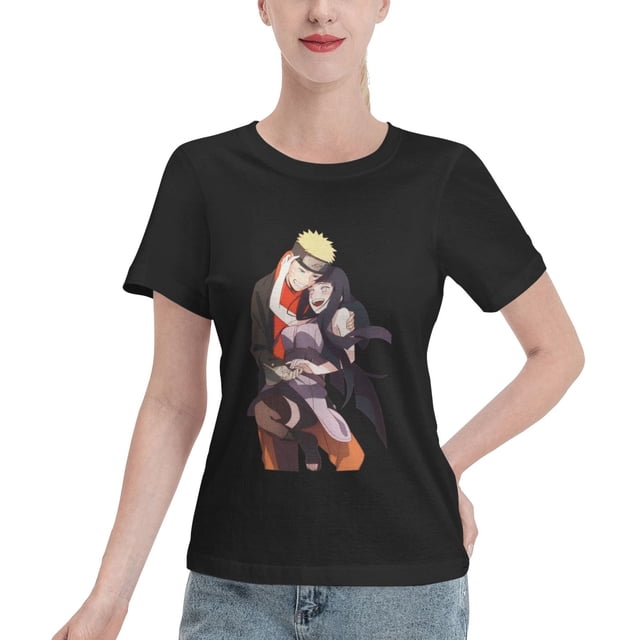 Women's Basic Short Sleeve T-Shirt Naruto Naruto Hinata
