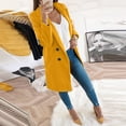 thumbnail image 4 of Fashion Womens Warm Faux Coat Cardigan Winter Solid Long Sleeve Outerwear, 4 of 8