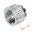 thumbnail image 2 of Unique Bargains Mâle à Femelle Raccord de Rallonge Argent G1/4 x 10mm pour Système de Refroidissement de l'Eau Pack de 2, 2 of 5