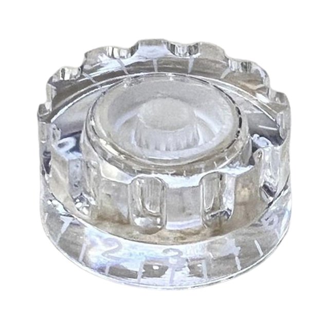 S SERENABLE Electric Guitar Knobs Replacement Parts Speed Control Knobs Turning Guitar Knobs Clear