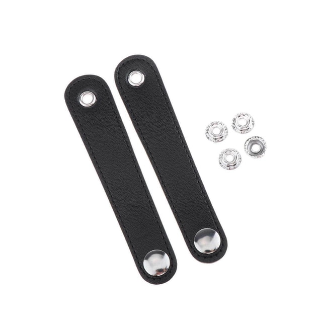 Baohd Accordion Bellows Strap Clasp PU Leather, Centre Distance Optional 12cm