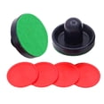 thumbnail image 1 of ZLight 1 Ensemble de Mini Pousseurs de Hockey à Air Pousseurs Air et Taille Palettes de Hockey Petits Rondelles de Hockey Rouge 2 Pousseurs Bleu Foncé 96 mm, 1 of 6