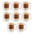 thumbnail image 2 of ZWILLING Sorrento Plus Ensemble de 8 Tasses à Latte - Paquet Économique, Transparent, 2 of 5