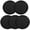 Black, variant on Miangastore 5Pcs Air Hockey Pucks Table Hockey Pucks Plastic Hockey Piece Air Hockey Table Accessories