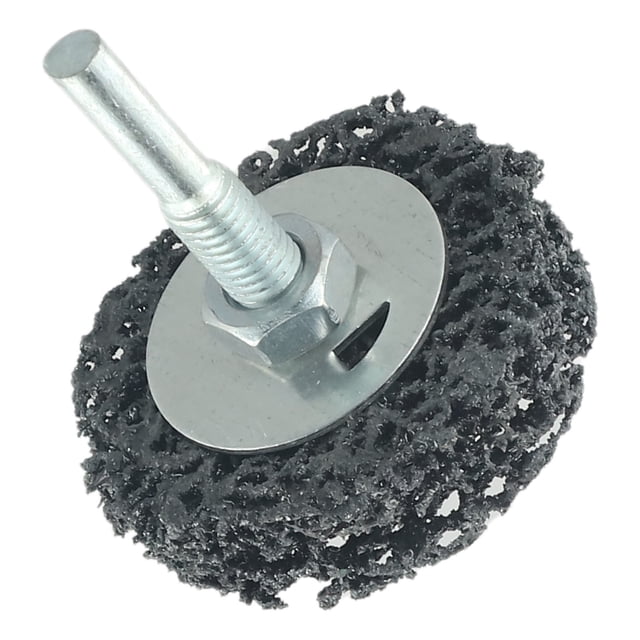 BTOER 1Pc 50mm Poly Strip Disc Abrasive Wheel Paint Rust Remover Clean Grinding Wheels 6mm Shank For Electric Grinder