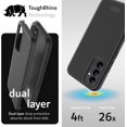 thumbnail image 4 of TUDIA MergeGrip Samsung Galaxy A54 5G Étui Double Couche Mince Robuste - Noir Mat, 4 of 7