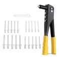 thumbnail image 1 of walmeck Ensemble de 200 Pcs Rivets Robustes Kit de Rivets 2.4/3.2/4.0/4.8mm Assortiment d'Outils en Aluminium pour Véhicule en Métal Laqué, 1 of 7