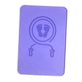 thumbnail image 1 of S SERENABLE Tapis de Corde à Sauter Sans Fil Entraînement Physique Protection de Plancher Réduction du Bruit Tapis d'Exercice Violet, 1 of 9