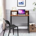 thumbnail image 4 of Costway 2 Tier Computer Desk PC Laptop Table Study Writing Home Office Workstation, 4 of 10