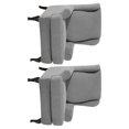 thumbnail image 2 of tredstone 2x Breathable Armchair Cover Stay Fresh And Comfortable In Any Weather Soft light grey, 2 of 6