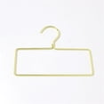 thumbnail image 4 of 5pcs Hanging Metal Clothes Hanger Square Shape Towel Rack Bathroom RObe Holder, 4 of 7