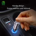 thumbnail image 2 of Chargeur de Voiture USB C 45W : Charge Rapide, Mini & Design en Métal - Compatible avec iPhone, 2 of 4
