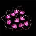 thumbnail image 1 of TIMIFIS Valentine Day Decor 65 In 10 LEDs Heart Lights String Lights Battery Operated with Remote Valentines Decorations for The Home Kids Bedroom Christmas Mother's Day(Red White) Gifts, 1 of 5