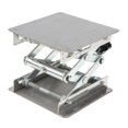 thumbnail image 2 of HILABEE Support de Levage en s en Acier Inoxydable 100x100 mm pour Laboratoire, Porte-Ciseaux, Labo, 2 of 7