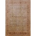 thumbnail image 1 of Ahgly Company Indoor Rectangle Mid-Century Modern Light Copper Gold Oriental Area Rugs, 6' x 9', 1 of 6