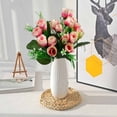 thumbnail image 1 of EGNMCR Home Decor, Room Decor, Fall Decor High-end Artificial Flowers Flower 6 Forks 18 Heads Artificial Flowers Home Decoration Plastic Flowers False Tulip, 1 of 6