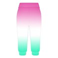 thumbnail image 4 of Yuyuzo Womens Capri Pants High Waisted Drawstring Sweatpants Running Gym Cropped Trousers with Pockets, 4 of 6