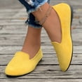 thumbnail image 4 of Dakaela Ballerines pour Femmes Confortables en Suède à Bout Pointu à Enfiler Chaussures de Ballet Décontractées pour Femmes, 4 of 7