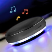 Birdeem Speakers Bluetooth Wireless, Portable Bluetooth Shower Speaker with Colorful Flashing Lights,Supports T-Ws Stereo Sound Mode,Over 30Ft Bluetooth Range, Pairing for Outdoor, Home, Party